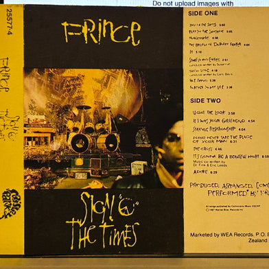 Prince : Sign "O" The Times (Cass, Album, Whi)