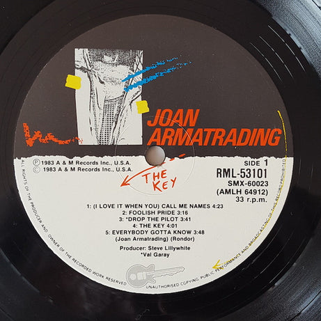 Joan Armatrading : The Key (LP, Album)