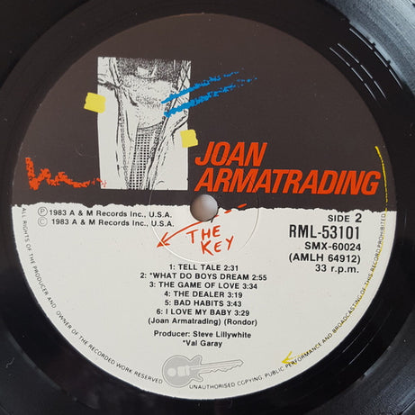 Joan Armatrading : The Key (LP, Album)