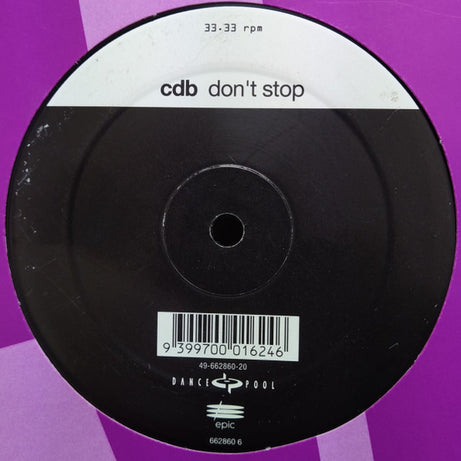 CDB : Don't Stop (12")