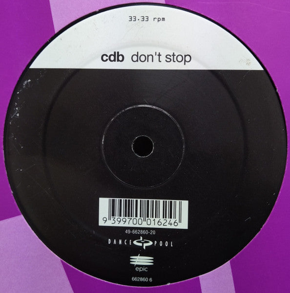 CDB : Don't Stop (12")