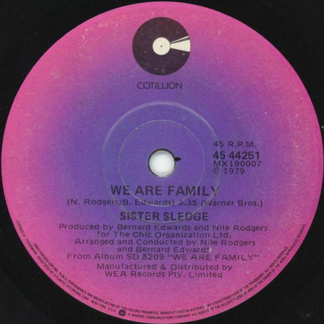 Sister Sledge : We Are Family (7", Single)