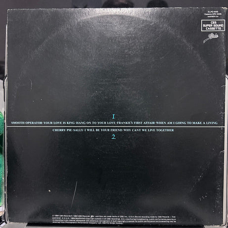 Sade : Diamond Life (LP, Album, RE, Gat)