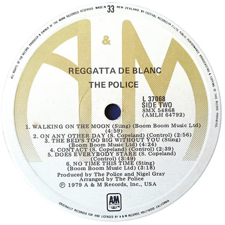 The Police : Reggatta De Blanc (LP, Album)