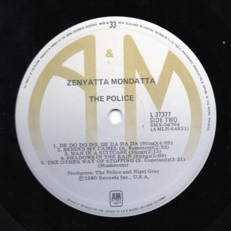 The Police : Zenyatta Mondatta (LP, Album)