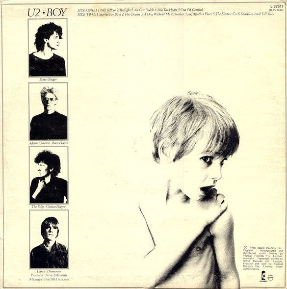 U2 : Boy (LP, Album, RP, 20t)