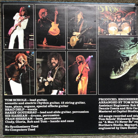 Boston : Don't Look Back (LP, Album)