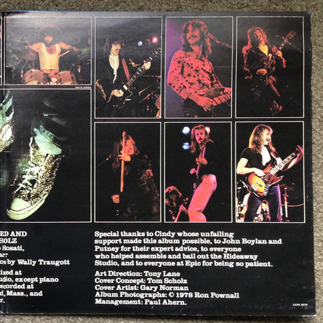 Boston : Don't Look Back (LP, Album)