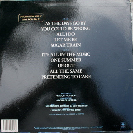 Daryl Braithwaite : Edge (LP, Album)