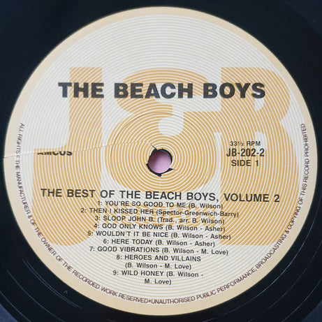 The Beach Boys : The Very Best Of The Beach Boys (Volume 2) (LP, Comp)