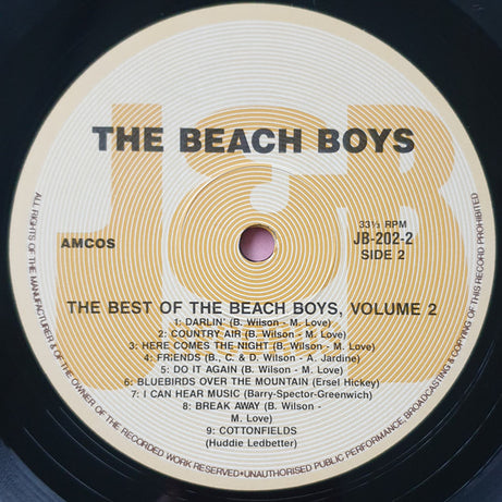 The Beach Boys : The Very Best Of The Beach Boys (Volume 2) (LP, Comp)