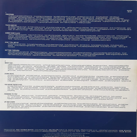 The Cars : Panorama (LP, Album)