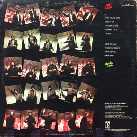 The Cars : Shake It Up (LP, Album)