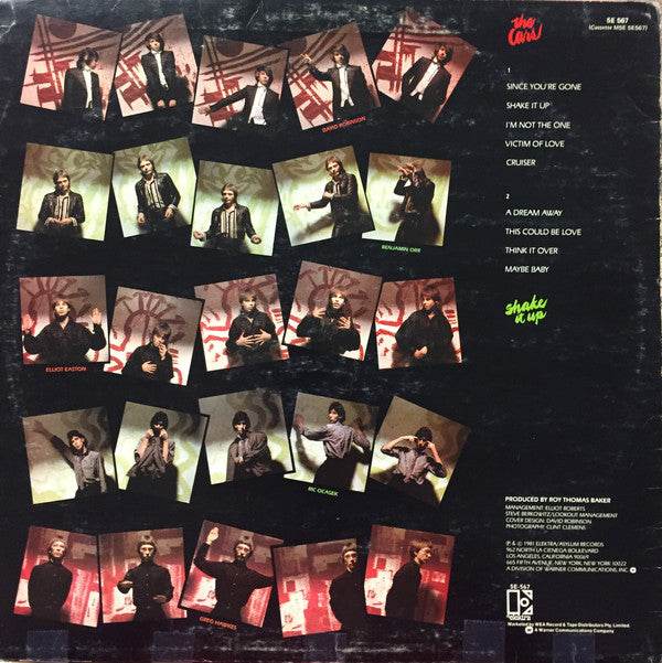 The Cars : Shake It Up (LP, Album)