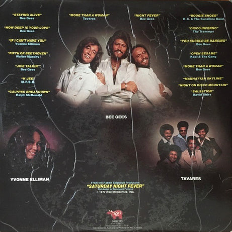 Various : Saturday Night Fever (The Original Movie Sound Track) (2xLP, Album, Gat)