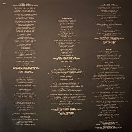 Crosby, Stills & Nash : CSN (LP, Album)