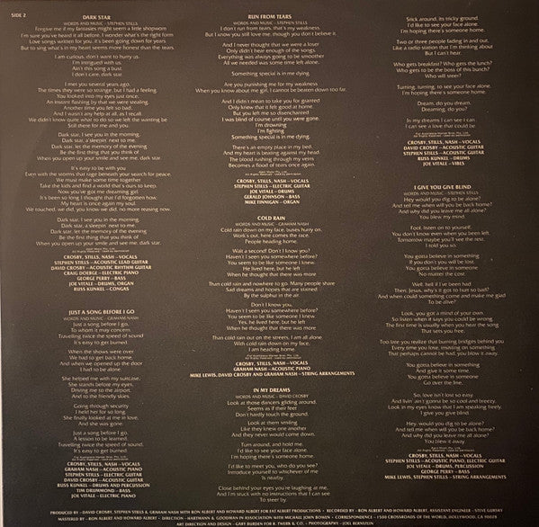 Crosby, Stills & Nash – [Album Title] (LP, Album) | Wax Espresso Vinyl ...
