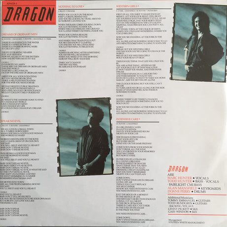 Dragon (5) : Dreams Of Ordinary Men (LP, Album)