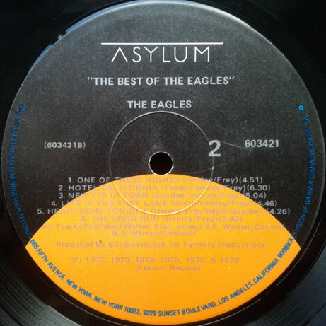 Eagles : The Best Of Eagles (LP, Comp)
