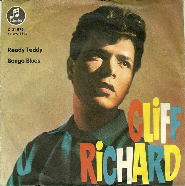 Cliff Richard : Ready Teddy / Bongo Blues (7", Single, RP, BIE)