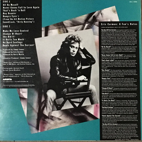 Eric Carmen : The Best Of Eric Carmen (LP, Comp)