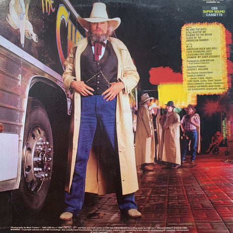 The Charlie Daniels Band : Me And The Boys (LP, Album)