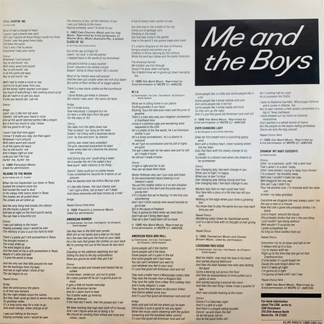 The Charlie Daniels Band : Me And The Boys (LP, Album)