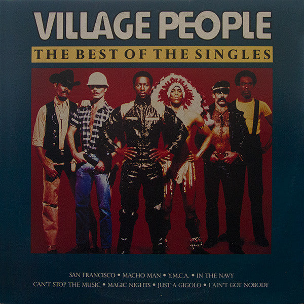 Village People : The Best Of The Singles / Extended Dance Mixes (LP, Comp)