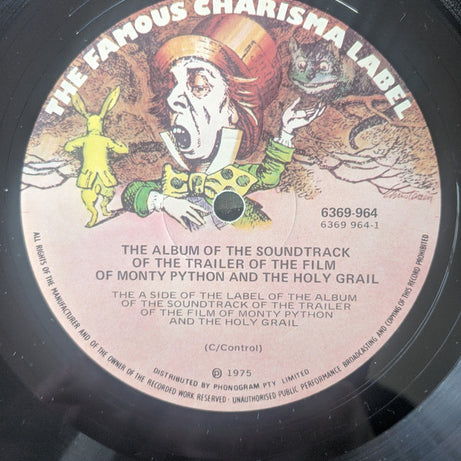 Monty Python : The Album Of The Soundtrack Of The Trailer Of The Film Of Monty Python And The Holy Grail (Executive Version) (LP, Album)