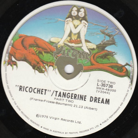 Tangerine Dream : Ricochet (LP, Album)