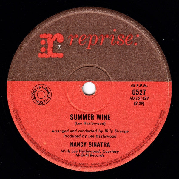 Nancy Sinatra : Sugar Town (7", Single)