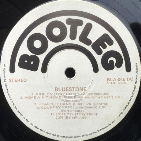 Bluestone (3) : Bluestone (LP, Album)