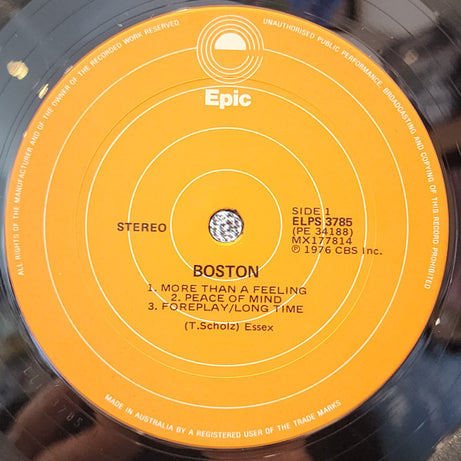 Boston : Boston (LP, Album)