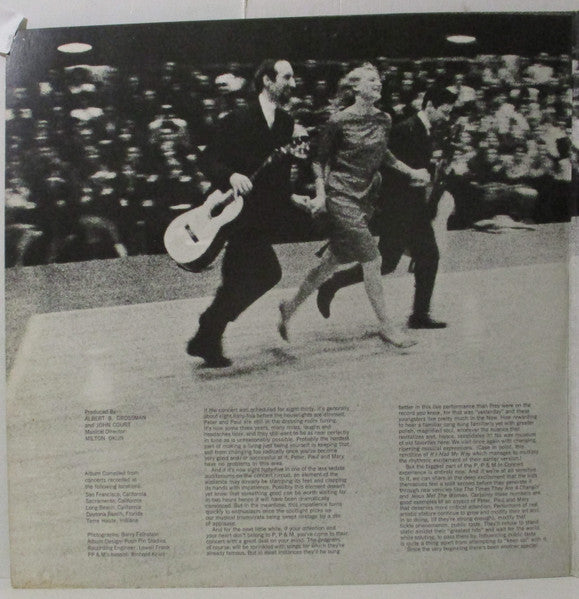 Peter, Paul And Mary* : In Concert (2xLP, Album, Gre)