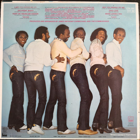 Commodores : In The Pocket (LP, Album)