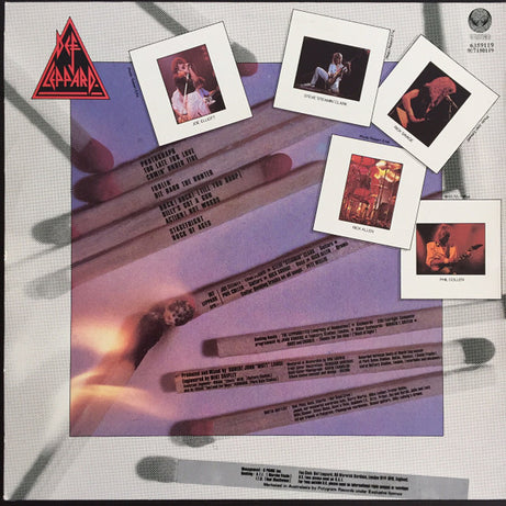 Def Leppard : Pyromania (LP, Album)