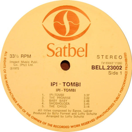 Ipi-Tombi : Ipi-Tombi (LP, Album)