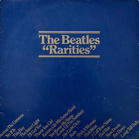The Beatles : Rarities (LP, Comp, Mono, Promo)