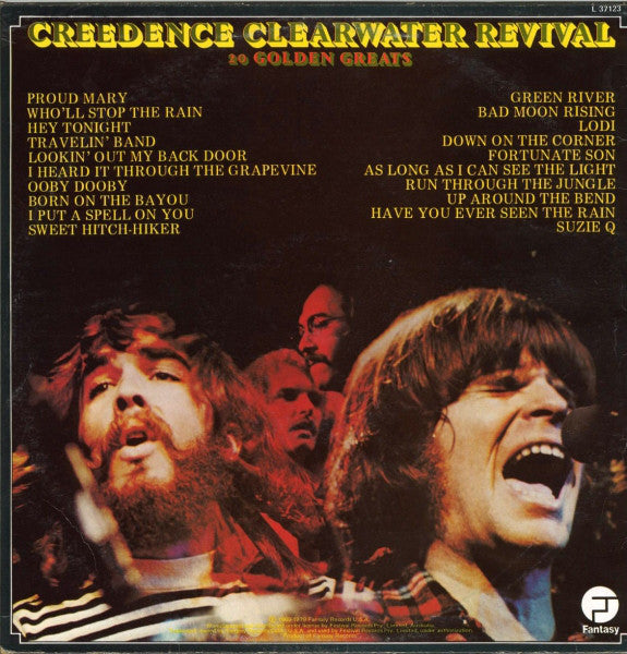 Creedence Clearwater Revival : 20 Golden Greats (LP, Comp)