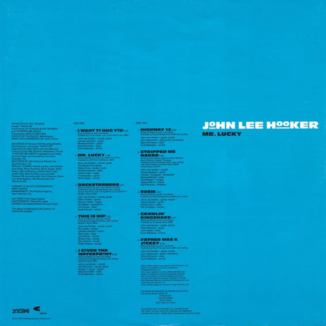 John Lee Hooker : Mr. Lucky (LP, Album)