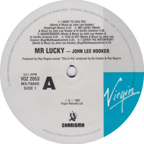 John Lee Hooker : Mr. Lucky (LP, Album)