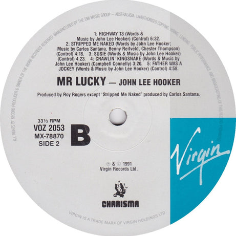 John Lee Hooker : Mr. Lucky (LP, Album)