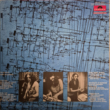 Rory Gallagher : Blueprint (LP, Album)