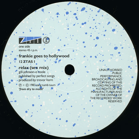 Frankie Goes To Hollywood : Relax (12", Single)