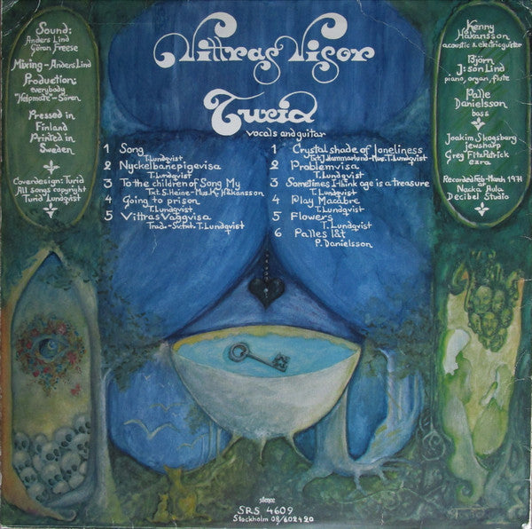 Turid : Vittras Visor (LP, Album)