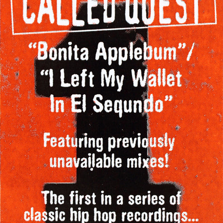 A Tribe Called Quest : Bonita Applebum / I Left My Wallet In El Segundo (12")