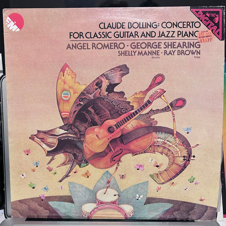 Claude Bolling, Angel Romero (2) · George Shearing, Shelly Manne · Ray Brown : Concerto For Classic Guitar And Jazz Piano (LP, Album)