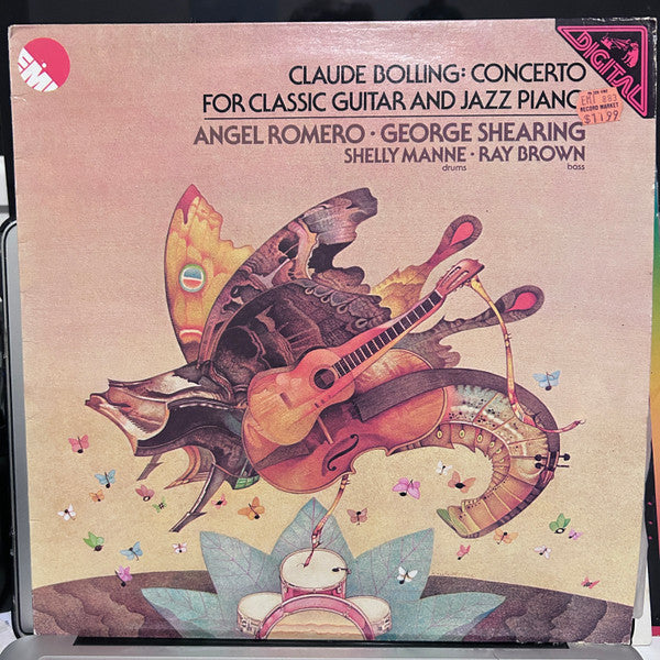 Claude Bolling, Angel Romero (2) · George Shearing, Shelly Manne · Ray Brown : Concerto For Classic Guitar And Jazz Piano (LP, Album)