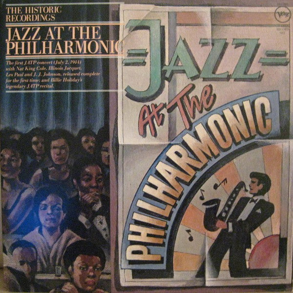 Jazz At The Philharmonic : The Historic Recordings (2xLP, Album, RE, Pit)