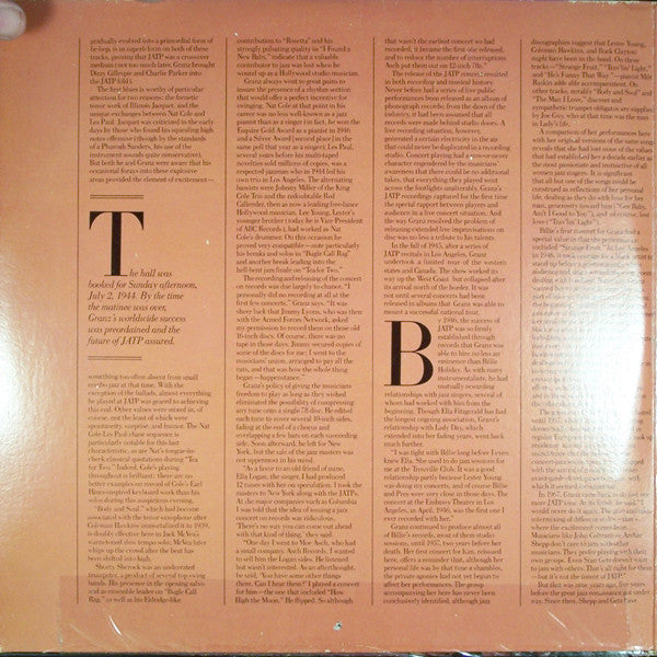 Jazz At The Philharmonic : The Historic Recordings (2xLP, Album, RE, Pit)